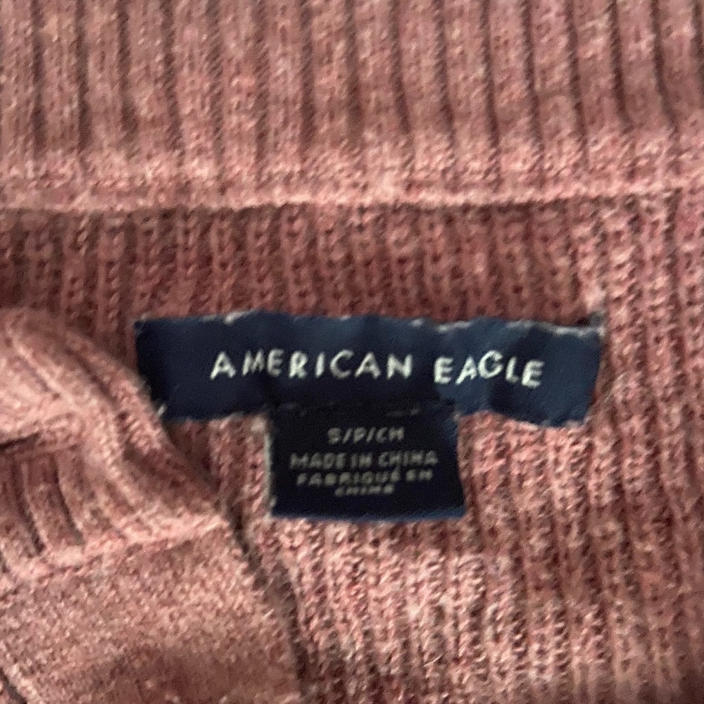 Pink Button Sweater - Picture 2 of 3